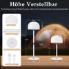 ZMH 2ER LED stolná lampa biela Bezdrôtová nočná lampa Náhľad obrázku produktu 2