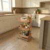 Echtwerk mobiler Servierwagen für Küche/ Bad/ Büro mit 3 Produktbild-Vorschau 8