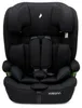 A black child car seat is shown from the front. Produktbild-Vorschau