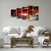 Bild auf Leinwand - Leinwandbild - Auto Flammen Rot - Produktbild-Vorschau 6