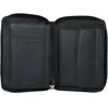 Esquire porte-monnaie Duo Zip Around Wallet Black noir Voir les images du produit 12
