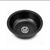 Edelstahl Rundspüle Y30 Ø 30 cm Einbauspüle Spülbecken Produktbild-Vorschau 2
