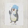 Mr. & Mrs. Panda Decke Pinguin Duschen - Weiß - Geschenk, Produktbild-Vorschau 2