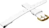 Herzog Louisiana Clip Damen | Uhrenarmband Leder weiss Produktbild-Vorschau 2