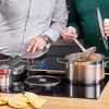 Rösle cucchiaio forato con manico rotondo, piatto, forato Anteprima dell’immagine prodotto 2