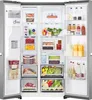 LG GSLV71PZTE, Freistehend, Edelstahl, Amerikanische Tür, Produktbild-Vorschau 7