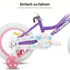 Vélo pour enfant HILAND, modèle fille, 16 pouces, avec Voir les images du produit 4