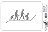 Aufkleber / Autoaufkleber - JDM - Die cut - SKATE EVOLUTION Produktbild-Vorschau 2