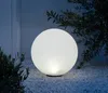 Dehner Solarkugel, Ø 40 cm, Kunststoff, weiß Produktbild-Vorschau 7