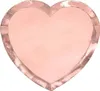 Herzteller, Roségold, 21x19cm (1 Packung / 6 Stk.) Produktbild-Vorschau 1