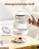 Aigostar EVE 30 GON Glas-Elektro-Wasserkocher 2200W, 1.7L Produktbild-Vorschau 14
