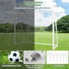 But de football 245 x 180 cm avec filet haute résistance et Voir les images du produit 5