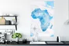 MuchoWow® Poster Karten - Afrika - Aquarell 80x120 cm - Produktbild-Vorschau 3
