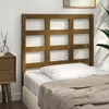 The Living Store Kopfteil Honigbraun 95,5x4x100 cm Produktbild-Vorschau 1