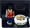 Nußknacker Miniatur aus Porzellan & Holz handgefertigt Produktbild-Vorschau 1