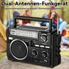 solar radio bluetooth 6.0, am/fm/sw weltempfänger, Produktbild-Vorschau 2