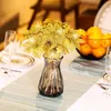 Künstliche Weihnachtsblumen, 30 Stück, gold, 7,5/10/15 cm Productafbeelding-voorbeeld