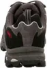 The back view of a grey and black hiking shoe. Náhled obrázku produktu