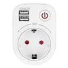 USB Ladegerät Steckdosenadapter 2100mA drehbar schwenkbar Produktbild-Vorschau 3