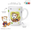 Trötsch Bobo Siebenschläfer Kindertasse grün Geschenktasse Produktbild-Vorschau 3