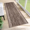 Tapiso Läufer Anti Rutsch Modern Grau Wohnzimmer 67 x 850 Produktbild-Vorschau 1