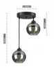 LUXOLAR Led lampa wisząca 2 płomienie, lampa sufitowa Podgląd zdjęcia produktu 4