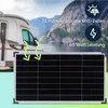 Effizientes 60W Solarpanel: Monokristalline Zellen, IP65, Produktbild-Vorschau 3