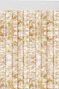 Flauschvorhang 80x185 cm in Meliert beige - weiß, viele Produktbild-Vorschau 1