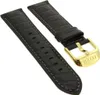 Lotus Multifunktion Uhrenarmband 22mm Leder schwarz graue Produktbild-Vorschau 1