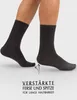 6x Socken Uni für Diabetiker und ohne Gummibund Grau Gr. Produktbild-Vorschau 2