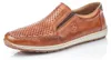 Rieker uomo scarpa bassa in pelle traforata elasticizzata Anteprima dell’immagine prodotto 1