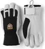 Skihandschuhe "Army Leather Patrol - 5 finger" von Hestra; grau und schwarz; mit robustem Material und elastischem Bündchen. Produktbild-Vorschau