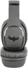 A close-up, back view of black Batman-themed Bluetooth headphones. Produktbild-Vorschau