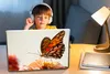 MuchoWow® Laptop Aufkleber Sticker Cover Schmetterling - Produktbild-Vorschau 3