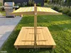 needs&wants® Sandkasten mit Abdeckung Dach Deckel Sitzbank Produktbild-Vorschau 6