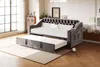 Polsterbett Schlafsofa, 90/180*190 cm, Breitere und Dickere Produktbild-Vorschau 8