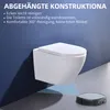 Homelody Hänge WC Toilette 360° Einloch Superspin Produktbild-Vorschau 2