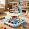4 in 1 Lauflernhilfe mit Schubstange,Gehfrei, Babywalker Produktbild-Vorschau 1