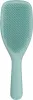 A teal hairbrush is shown against a white background. Produktbild-Vorschau