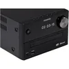 A close-up, angled view of the front and side of a black Kenwood stereo system. Anteprima dell’immagine prodotto