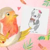 Mr. & Mrs. Panda Grußkarte Kneipenwirtin Herz - Weiß - Produktbild-Vorschau 5
