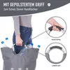 WELLENBORG Faltbarer Pfandflaschen Sammelbehälter - Grau Produktbild-Vorschau 7