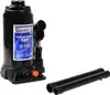 A black hydraulic bottle jack with two black handles, shown on a white background. Náhled obrázku produktu