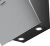 A close-up view of the underside and side of a kitchen range hood, showing two integrated LED lights. Produktbild-Vorschau