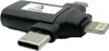adattatore 3in1 OTG tipo C Lightning Micro USB per Samsung Anteprima dell’immagine prodotto 5