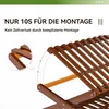 Schuhregale, mit 4 Ebenen, aus Bambus, Schuhschrank, Produktbild-Vorschau 4