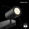 hoftronic LED-Deckenleuchte 2 Spots GU10 IP20 Schwarz Produktbild-Vorschau 5