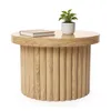 Couchtisch Rund Holzoptik, MDF, Ø 60 x 40 cm Produktbild-Vorschau 9