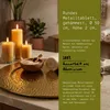Grand plateau rond en métal « Nizza Gold » de 50 cm | Voir les images du produit 6