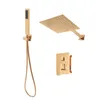Duschsystem Edelstahl  Gold Duschset Unterputz Produktbild-Vorschau 5